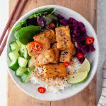 Tahini Tofu Power Bowl Vegan Recipe