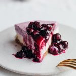 Vegan No Bake Blueberry Cheesecake Recipe