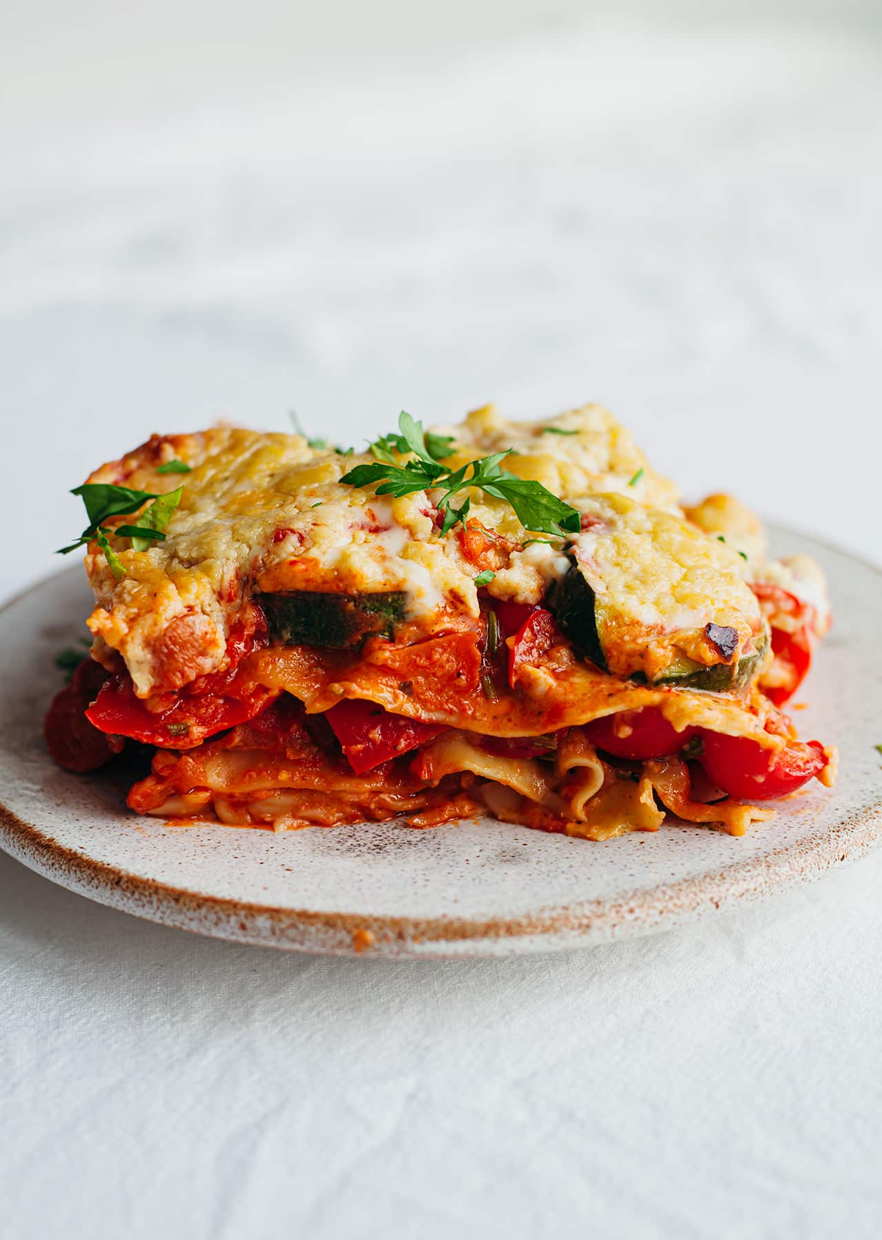 Vegan Roasted Vegetable Lasagne Recipe