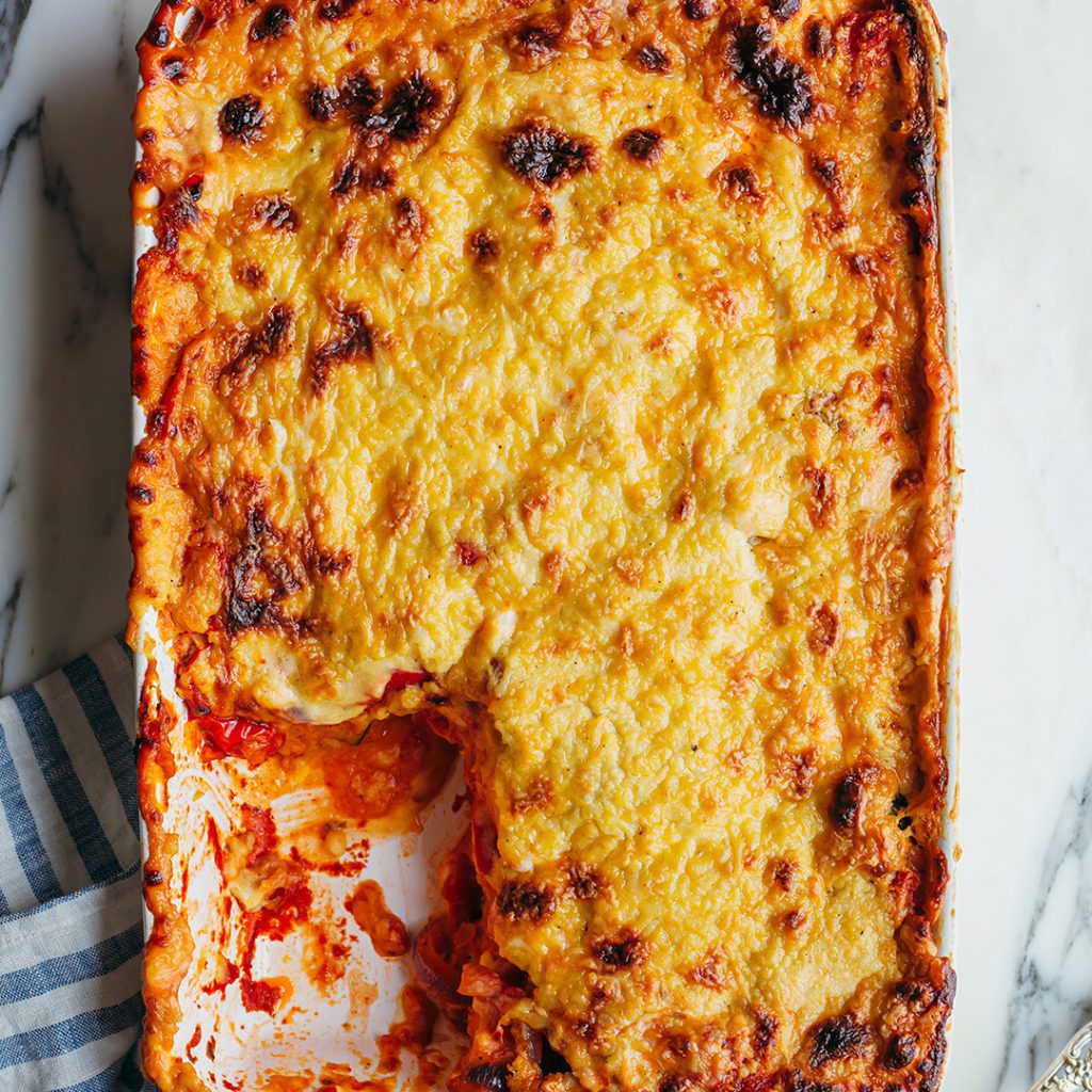 Roasted Vegetable Lasagne SO VEGAN