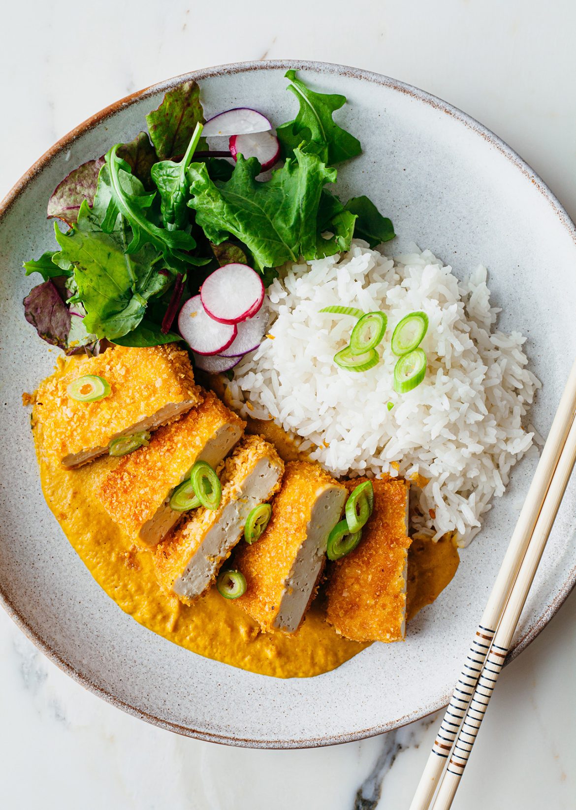 Vegan Tofu Katsu Curry Recipe