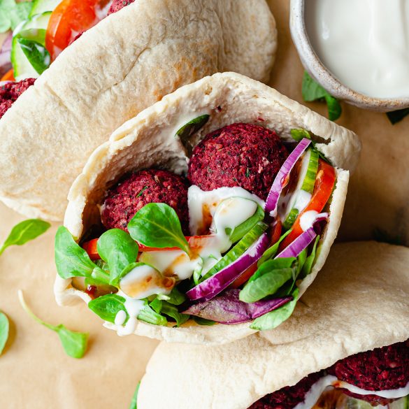 Baked Beetroot Falafel Recipe Vegan Baked Beetroot Falafel Recipe Vegan