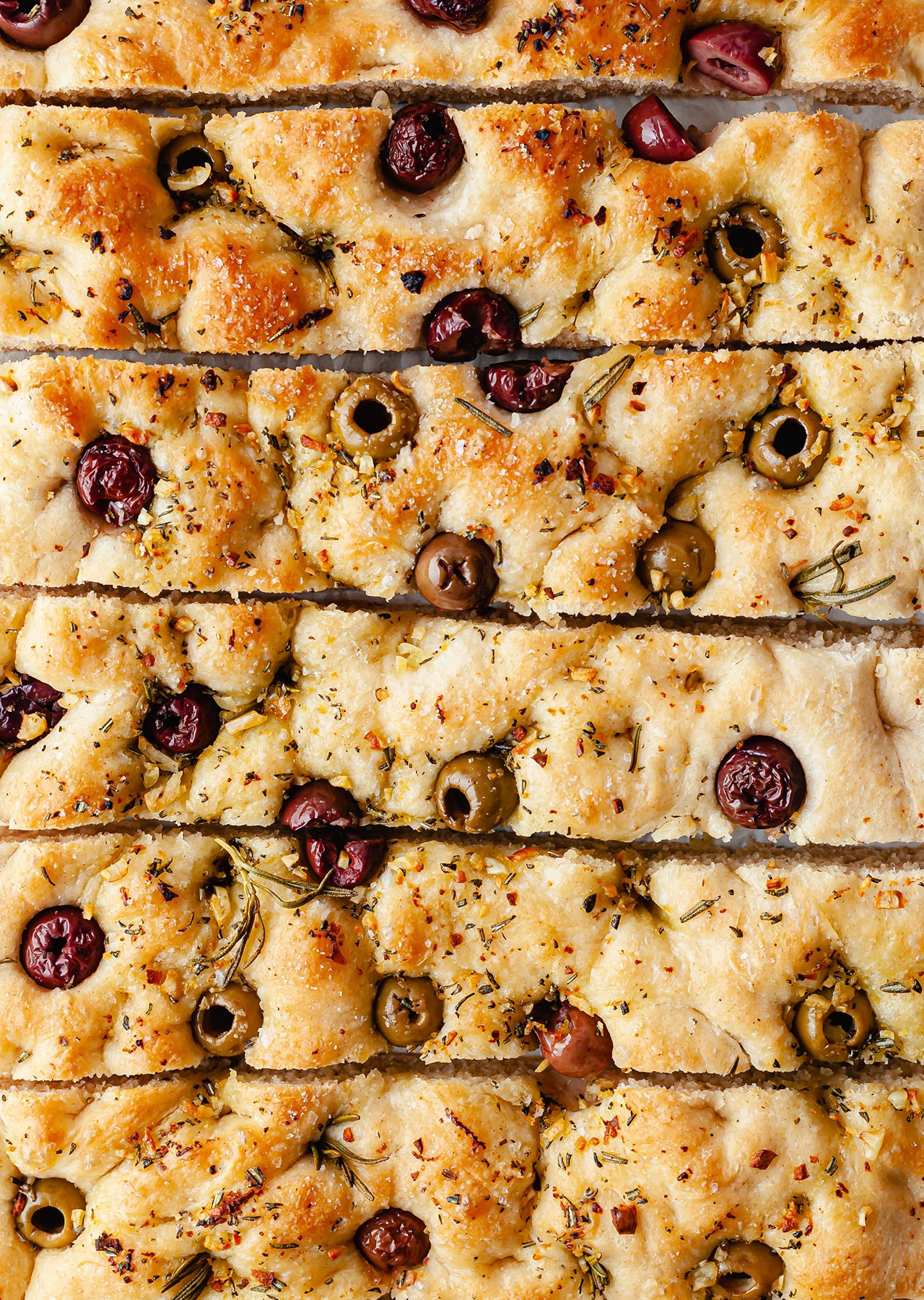 Vegan Rosemary Olive Garlic Lemon Focaccia Recipe