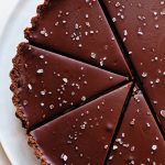 Vegan Salted Chocolate Orange Tart Recipe