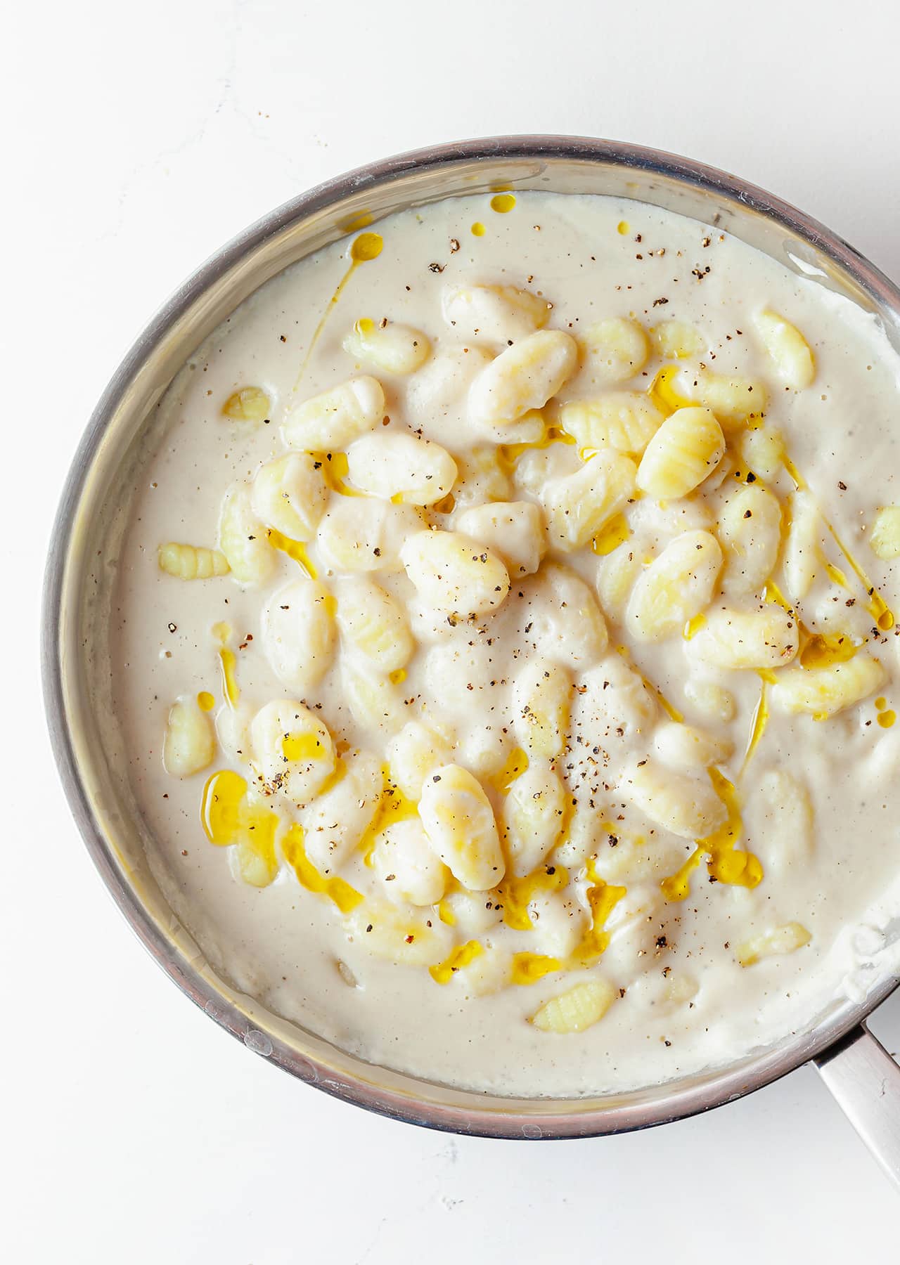 Vegan Creamy Cauliflower Gnocchi Recipe