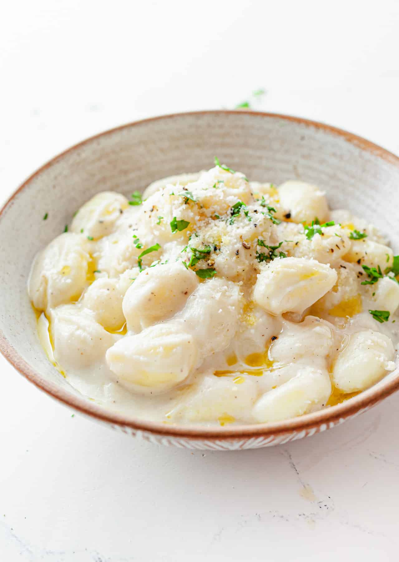 Vegan Creamy Cauliflower Gnocchi Recipe