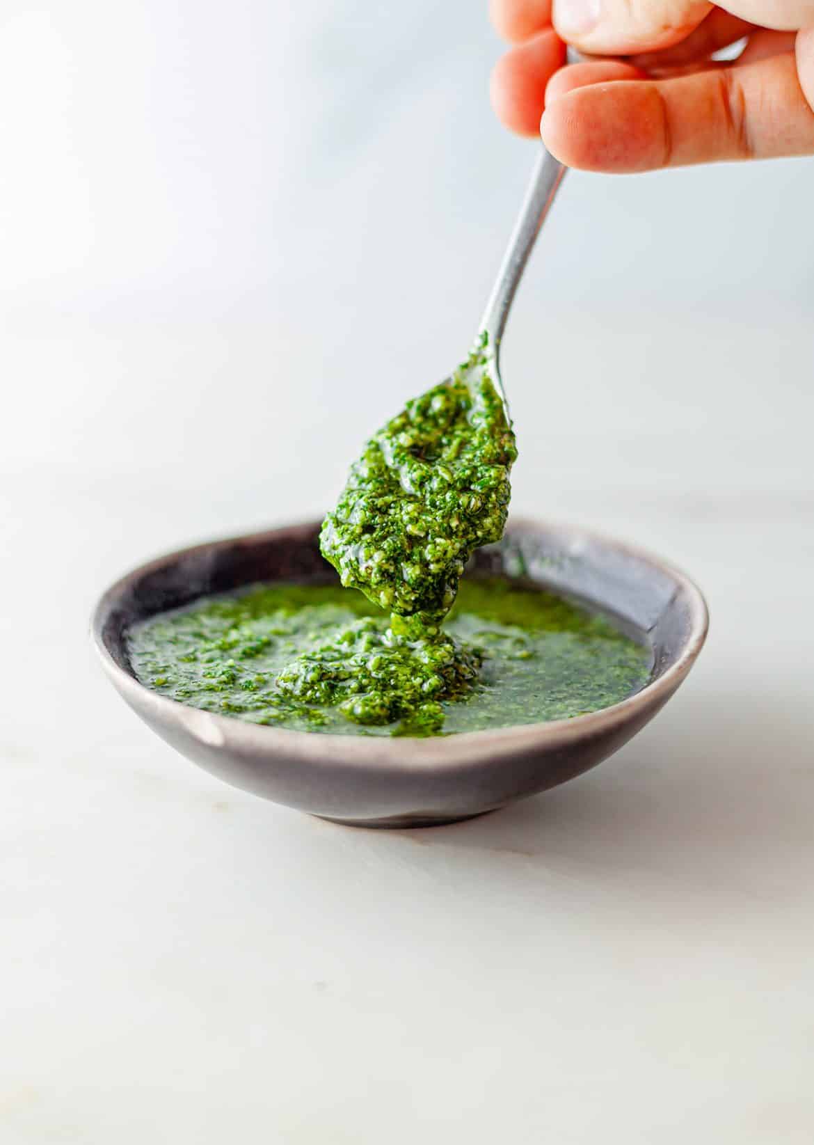 Homemade Vegan Pesto Recipe