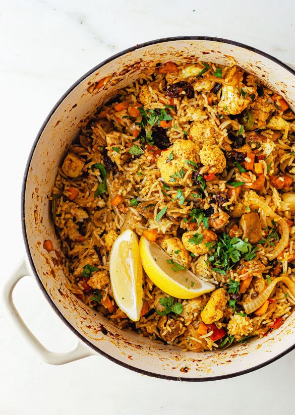 One Pot Vegan Biryani Recipe