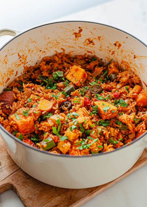 One Pot Vegan Jambalaya Recipe