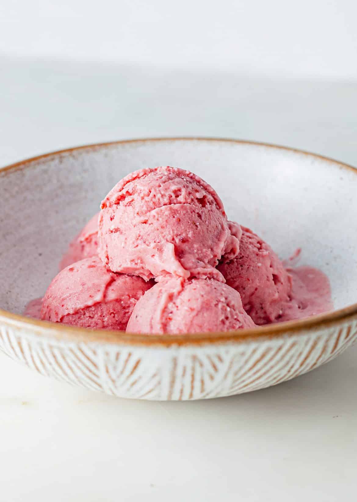 Vegan Strawberry Nice Cream Recipe