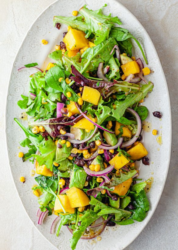 Vegan Mango Avocado Salad Recipe