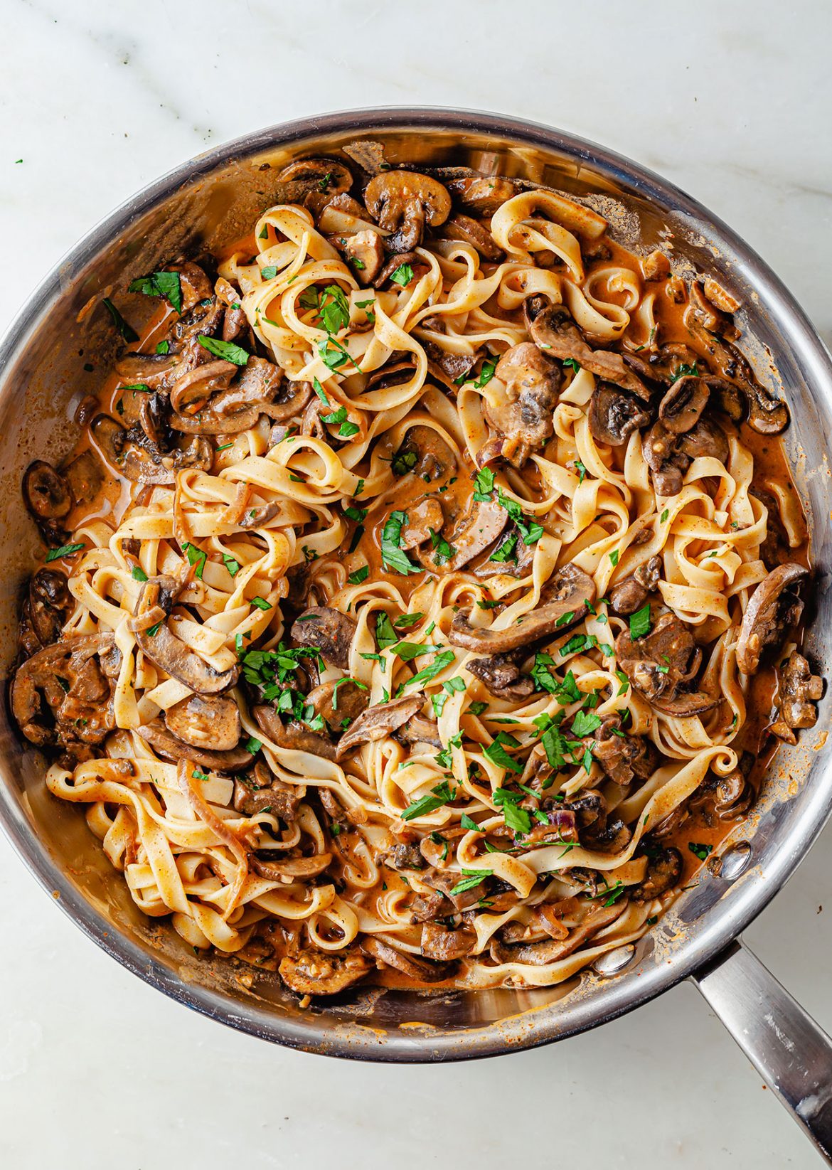 Vegan Mushroom Stroganoff Recipe