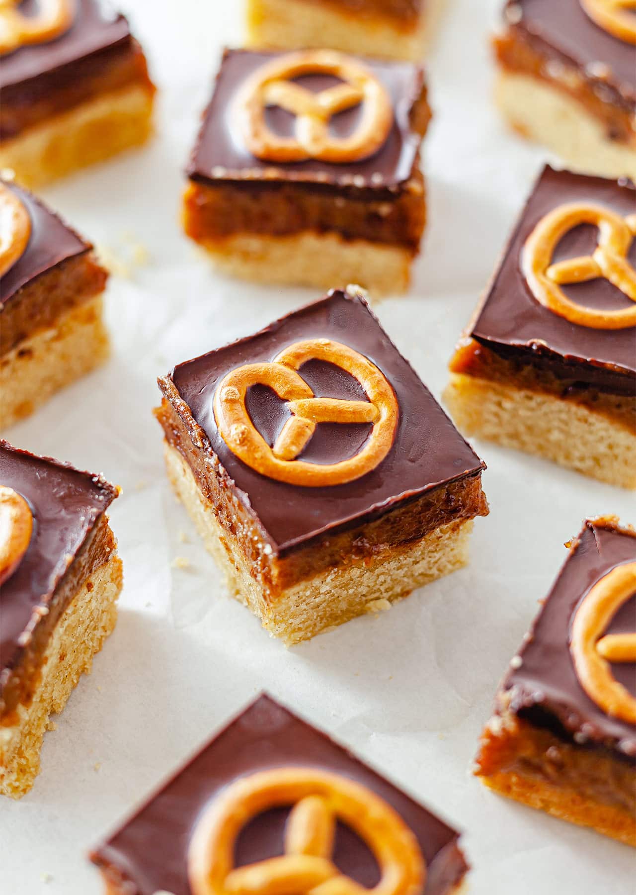 Vegan Pretzel Millionaires Squares Recipe