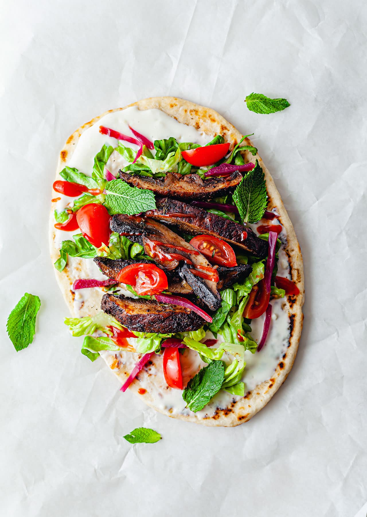 Vegan Mushroom Shawarma Recipe