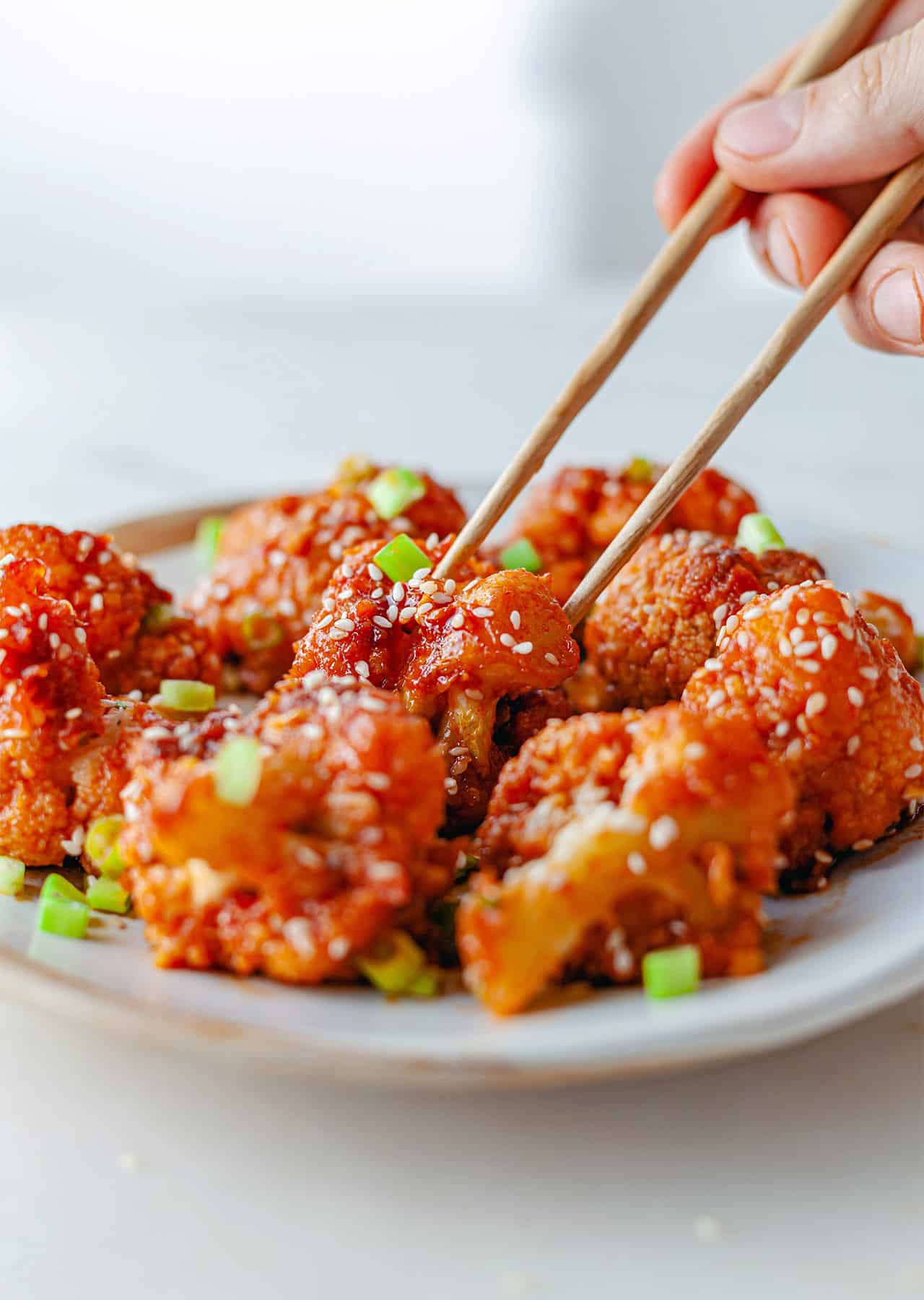 Vegan Korean Cauliflower Bites Recipe