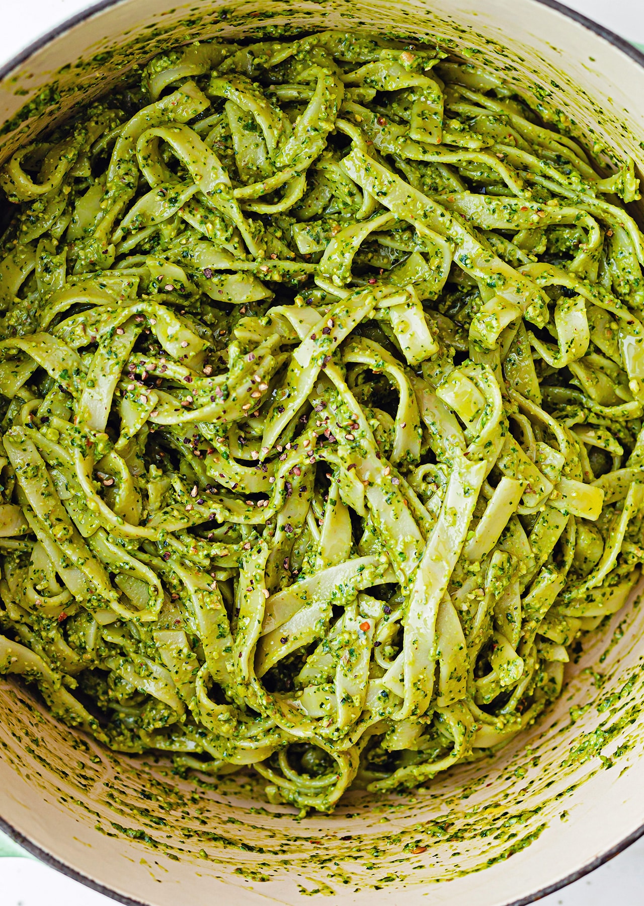 Pistachio Pesto Pasta Vegan Recipe