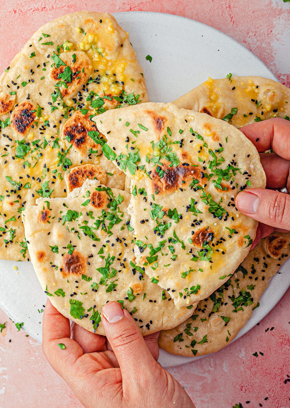 2 Ingredient Vegan Naan Recipe