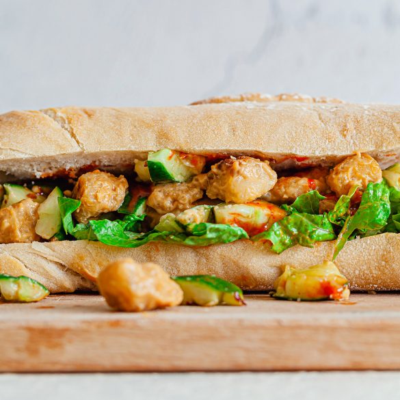 Vegan Satay Tofu Sandwich Recipe