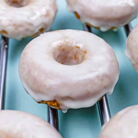 Vegan Carrot Cake Doughnuts Recipe