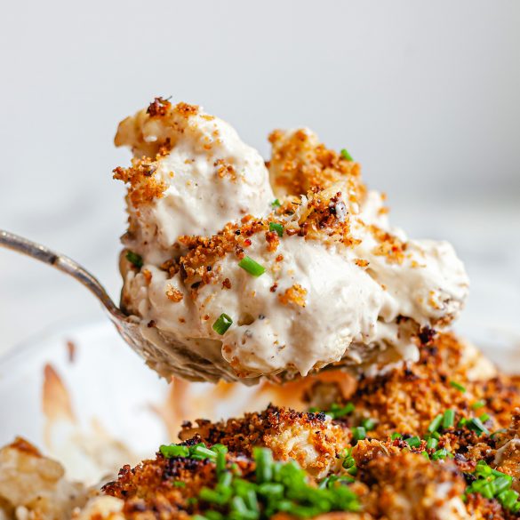 Vegan Cauliflower Cheese