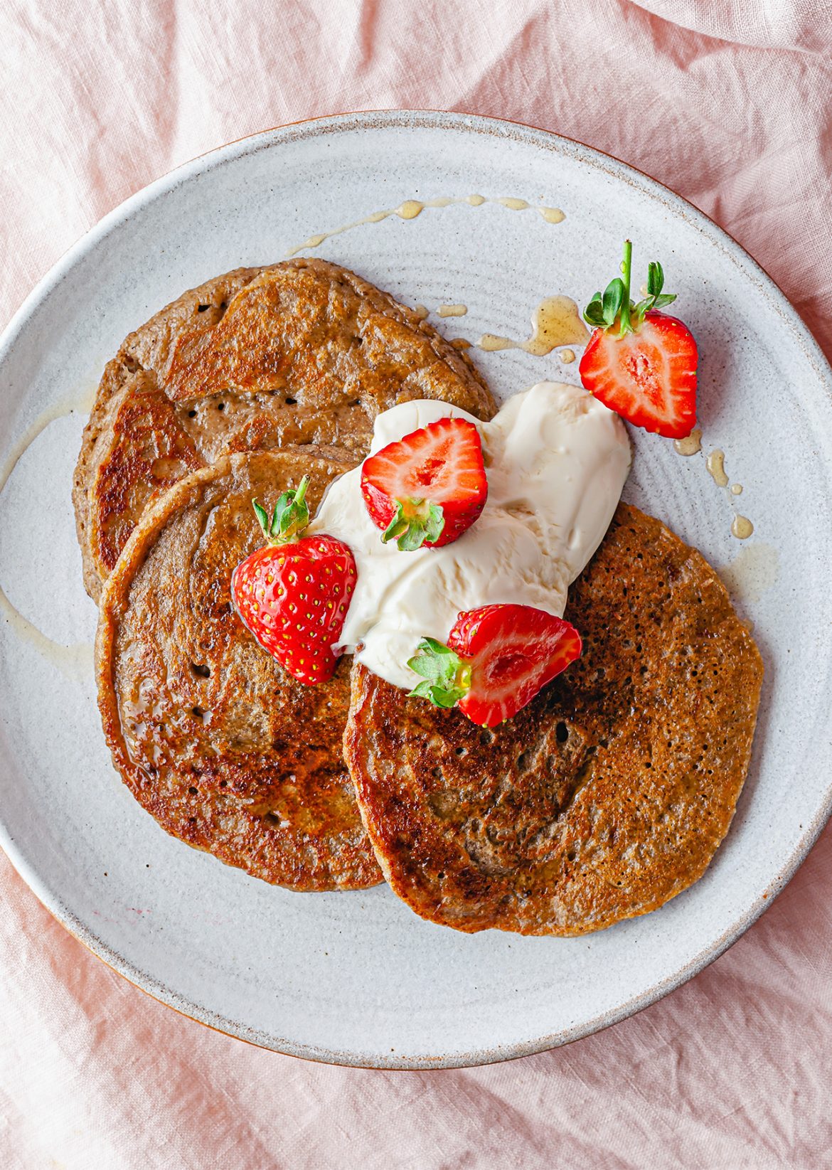 Vegan Oat And Chia Pancakes Recipe