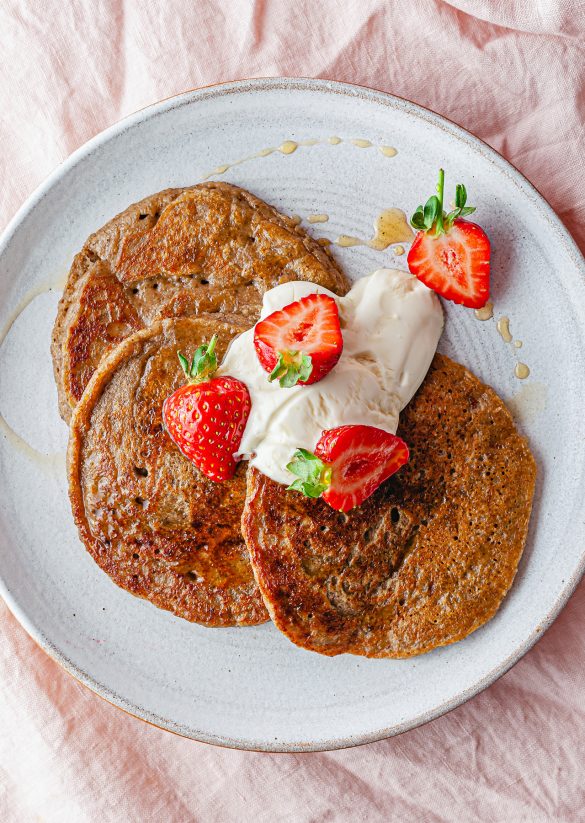 Vegan Oat And Chia Pancakes Recipe