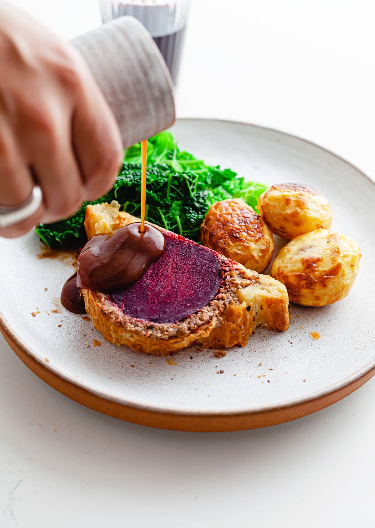 Vegan Beetroot Beet Wellington