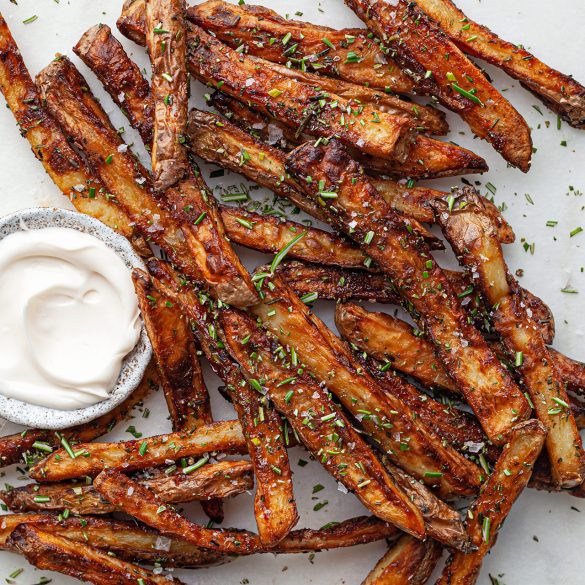 miso maple rosemary vegan fries recipe