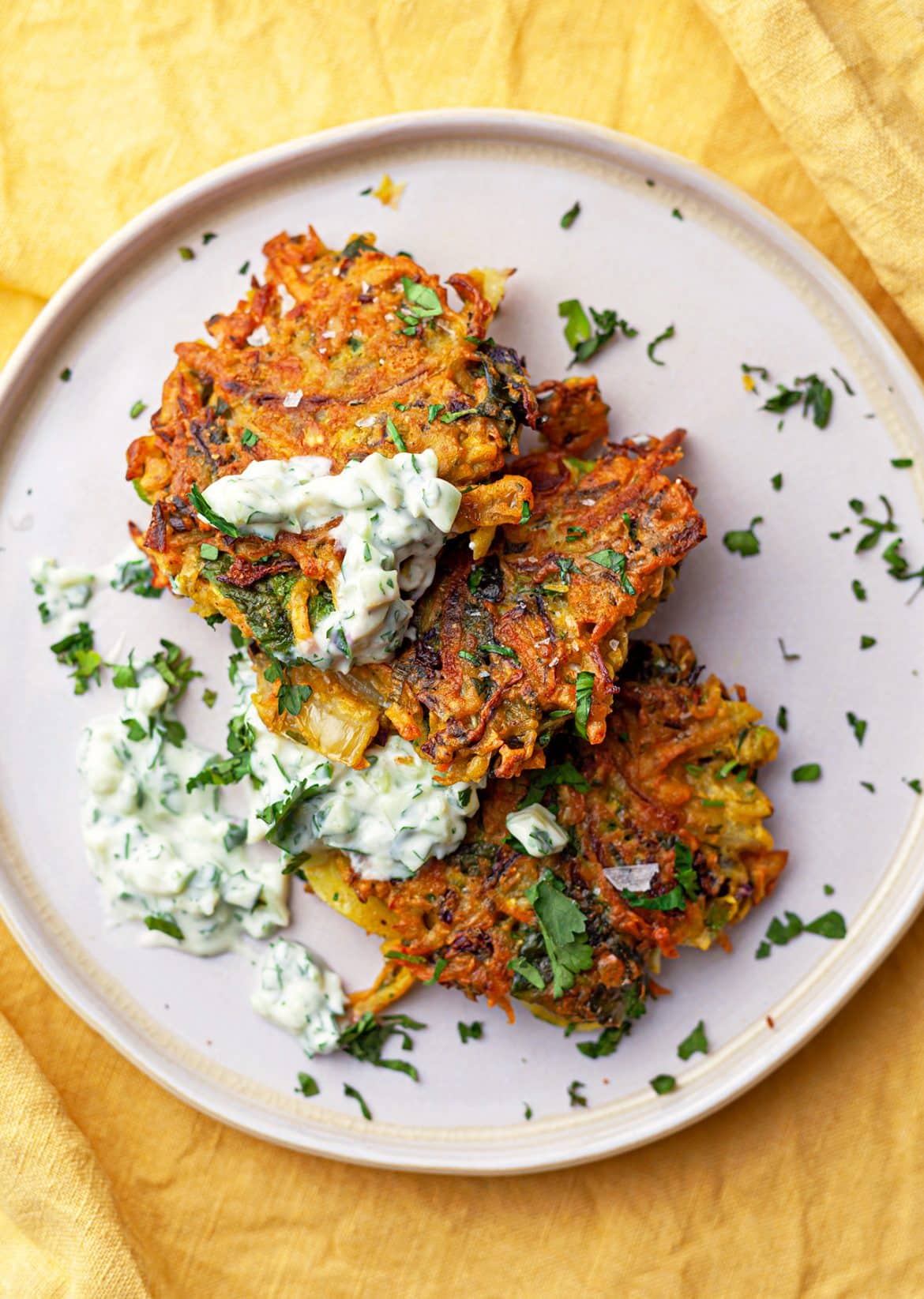 Vegan leftovers pakora recipe