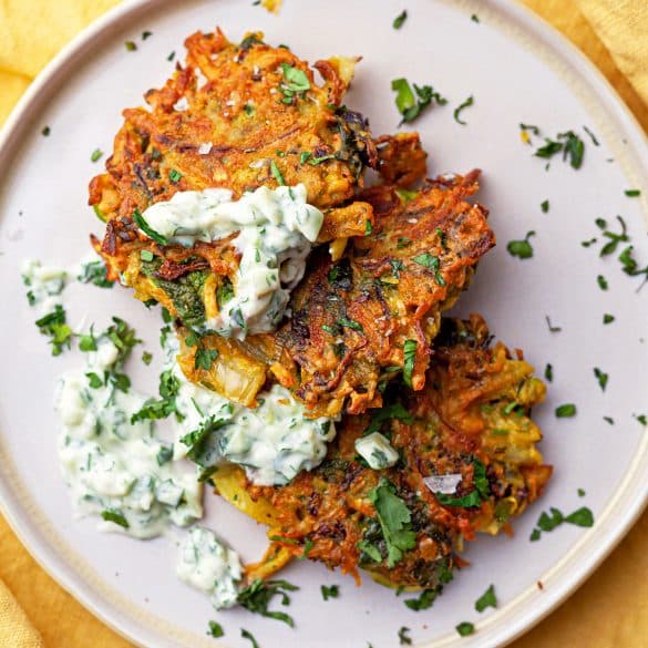 vegan leftovers pakora recipe