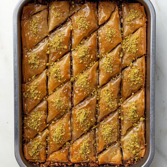 Vegan Maple Pecan Baklava Recipe