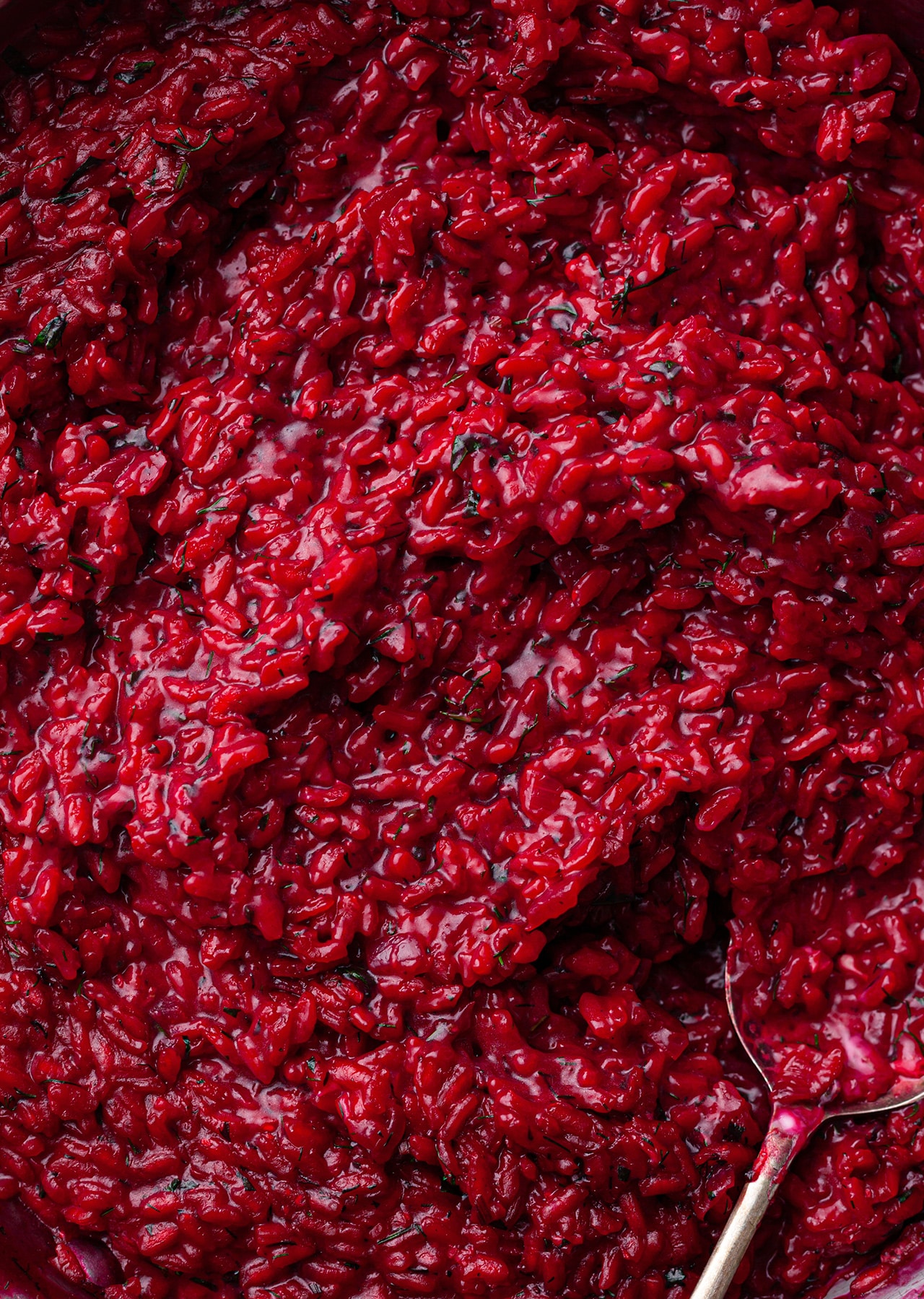 vegan beetroot risotto