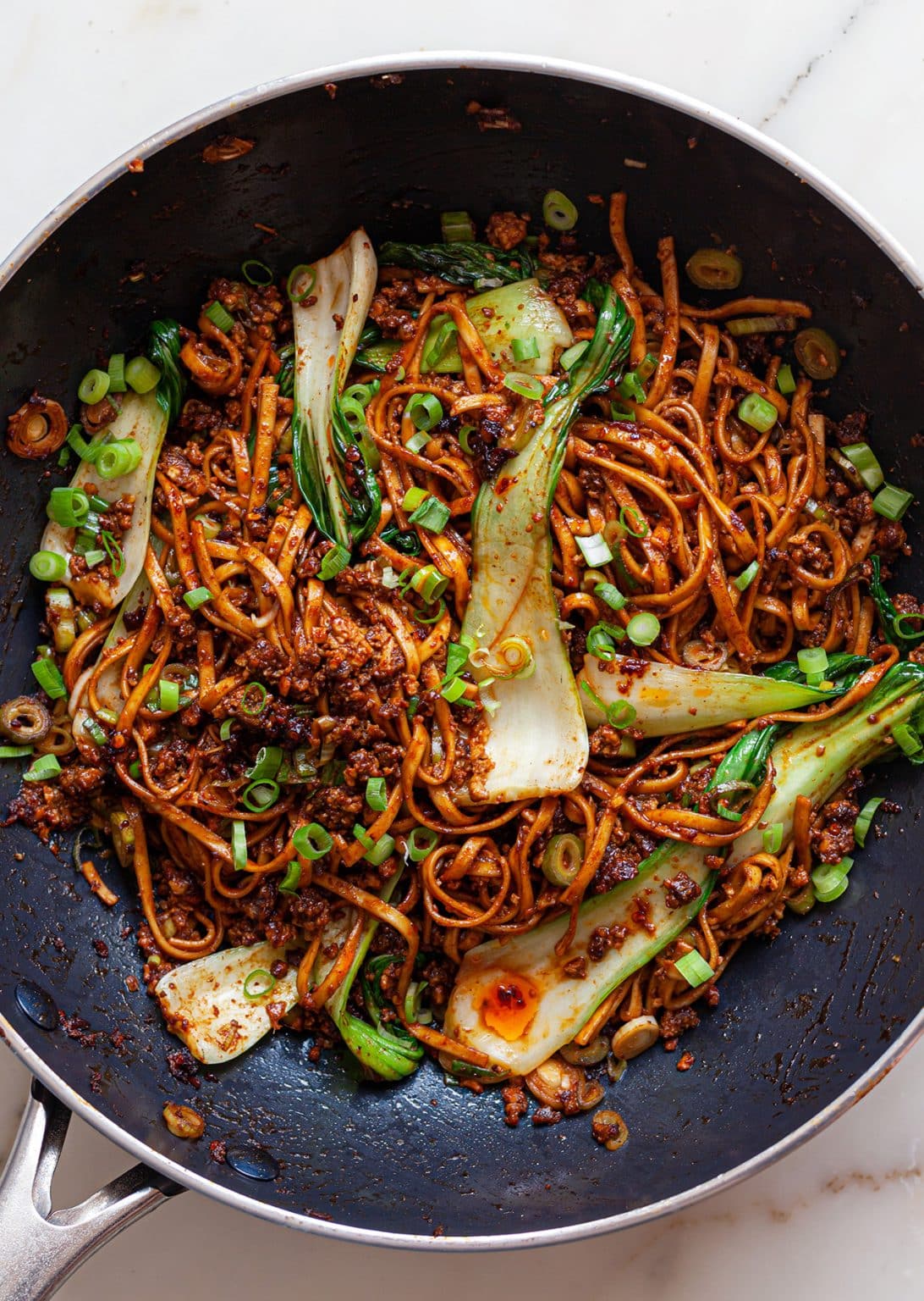 15 Minute Dan Dan Style Noodles SO VEGAN