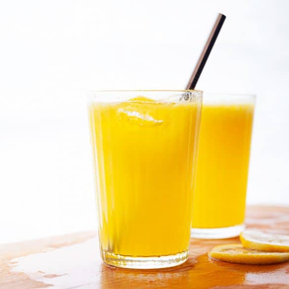 Homemade Mango Lemonade