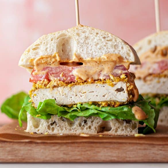 Tofu Katsu Sandwich