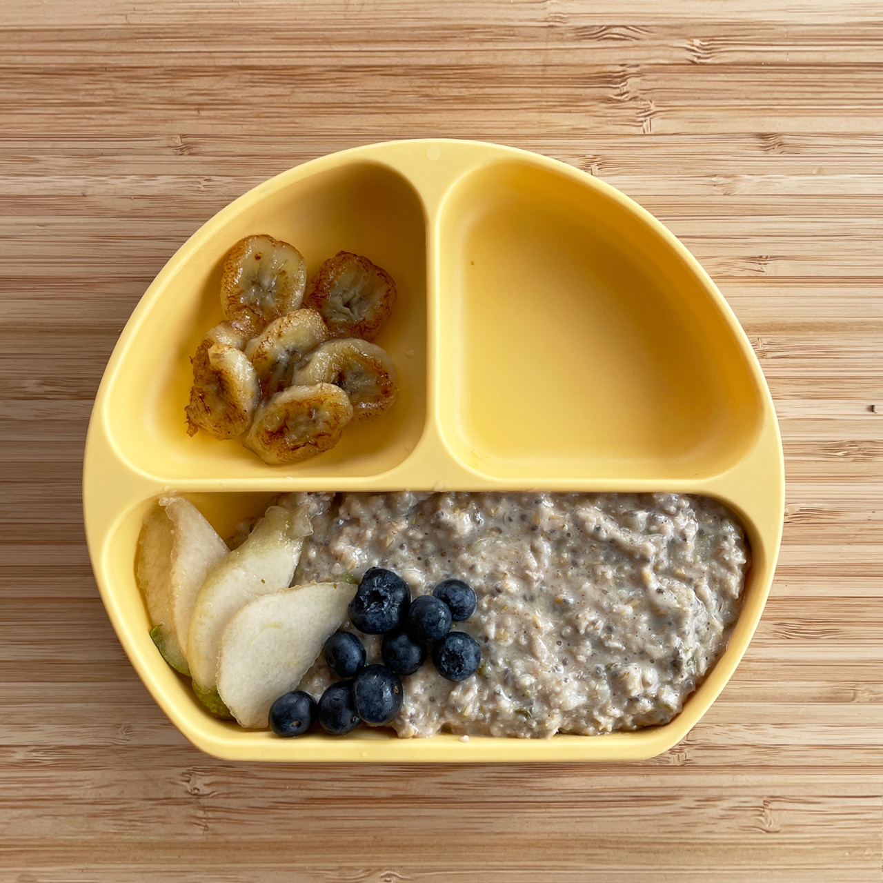 Vegan Toddler Pear Porridge