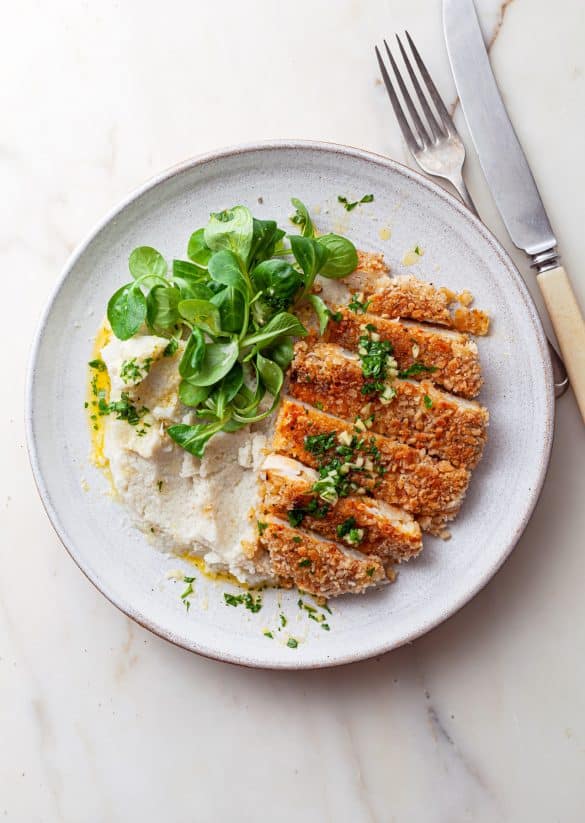 Vegan Cauliflower Schnitzel Recipe