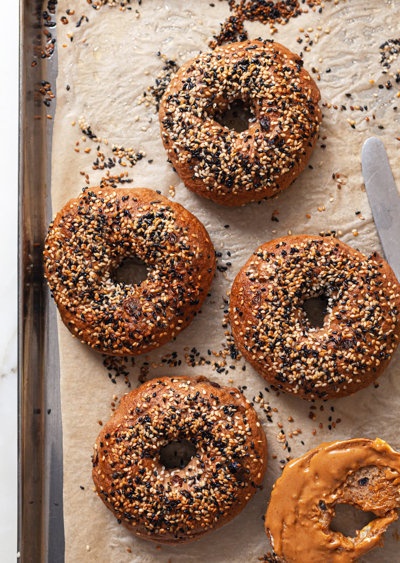 Homemade Cinnamon Raisin Bagels Vegan Recipe