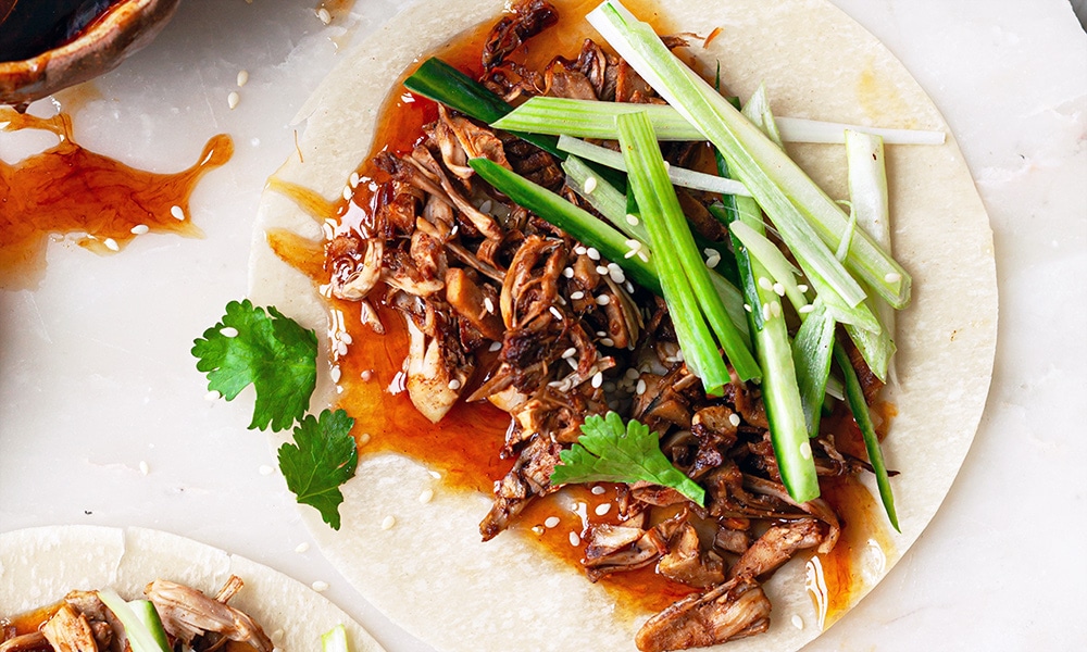 Crispy Peking 'Duck' Pancakes - SO VEGAN