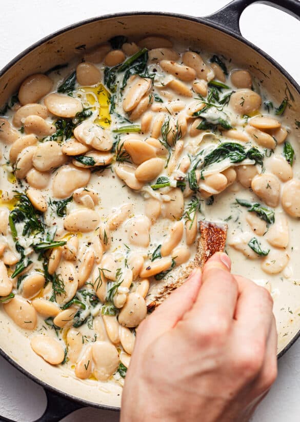 Creamy Miso + Coconut Butter Beans