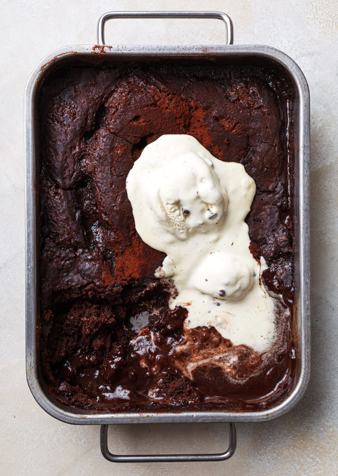 Chocolate Self Saucing Pudding SO VEGAN