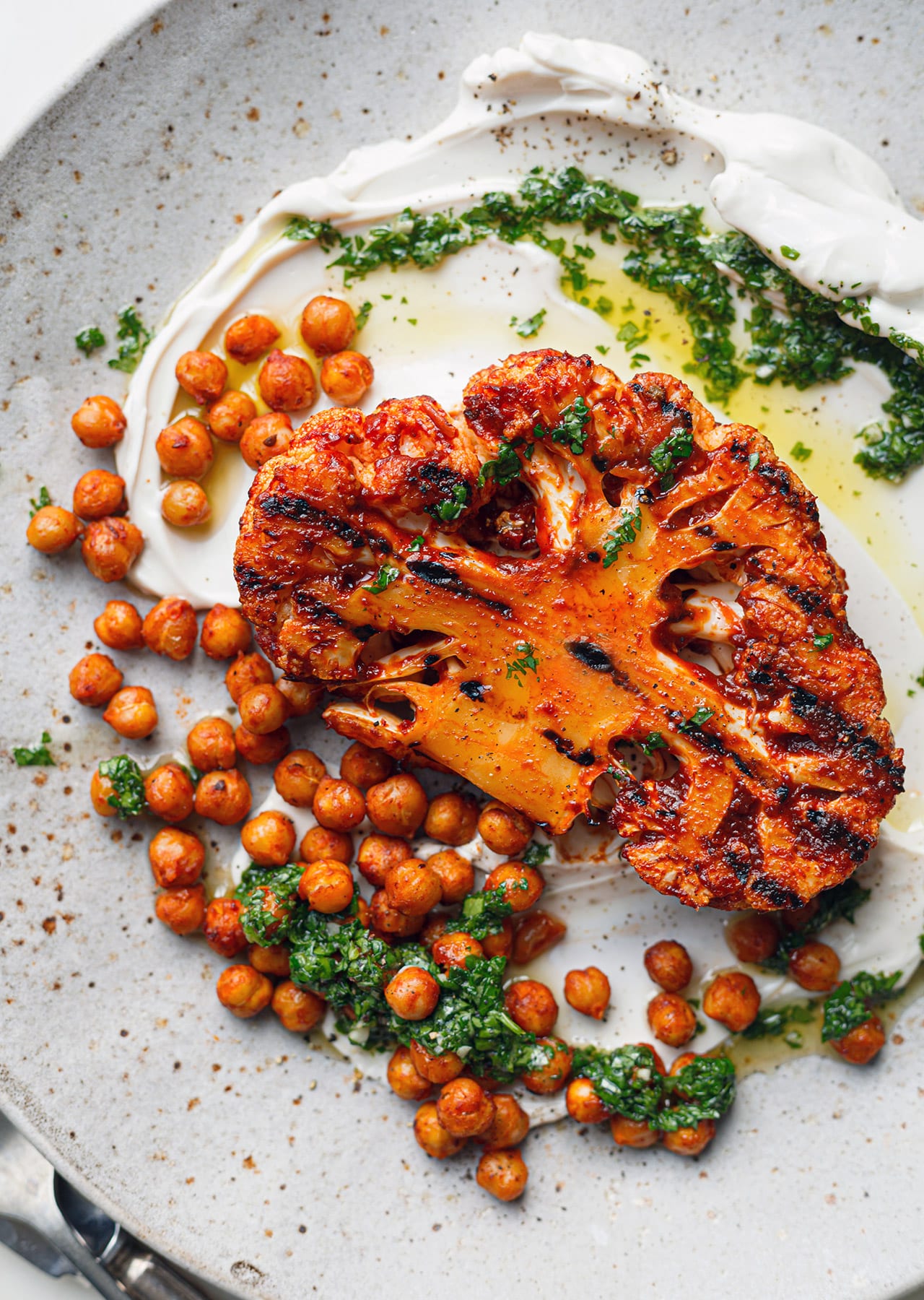 Vegan Chipotle Cauliflower Steaks Recipe