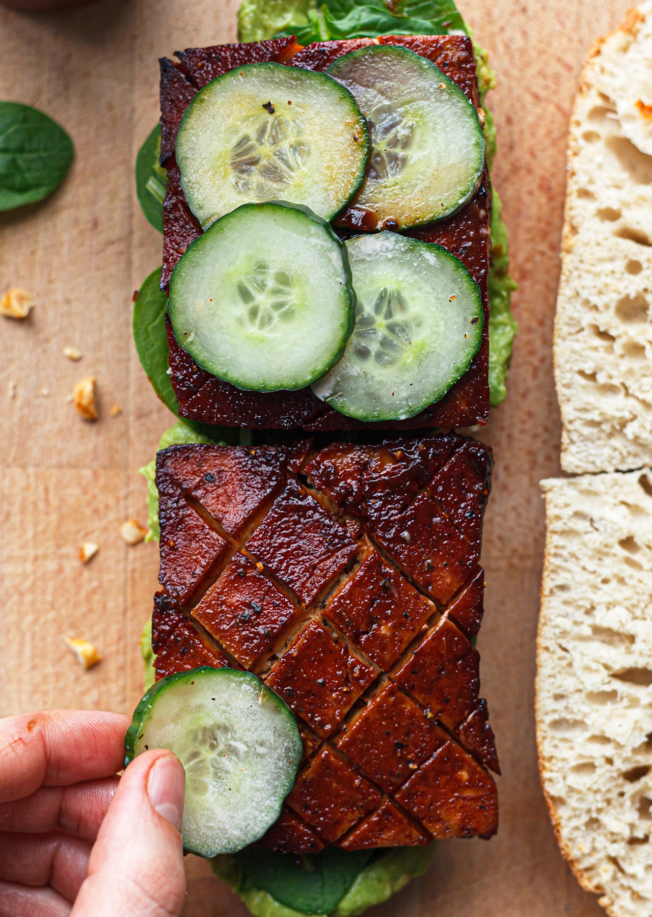 Vegan Hoisin Tofu Baguette Recipe