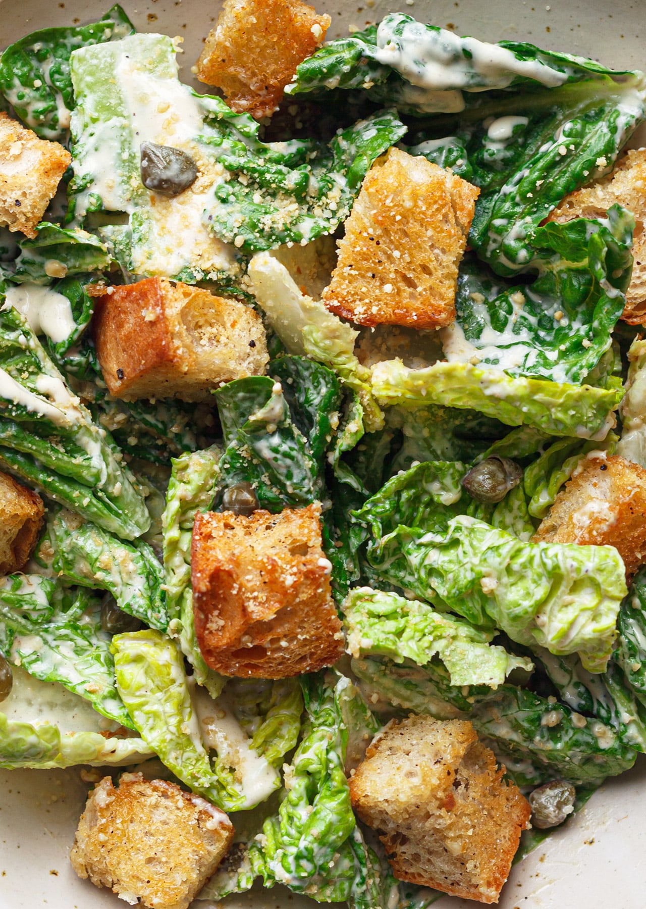 Vegan Miso Caesar Salad Recipe