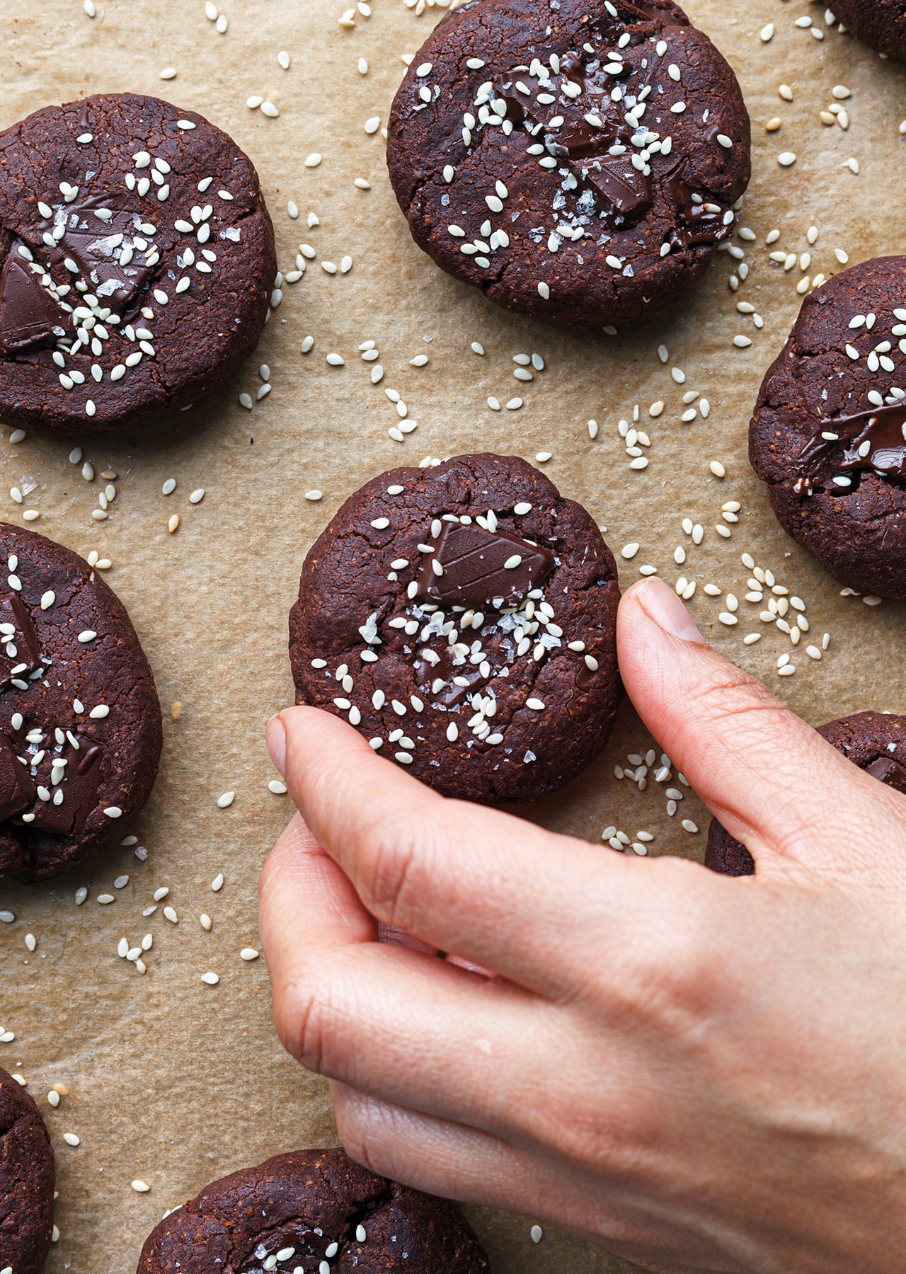 Vegan Spelt Chocolate Chunk Cookies Recipe