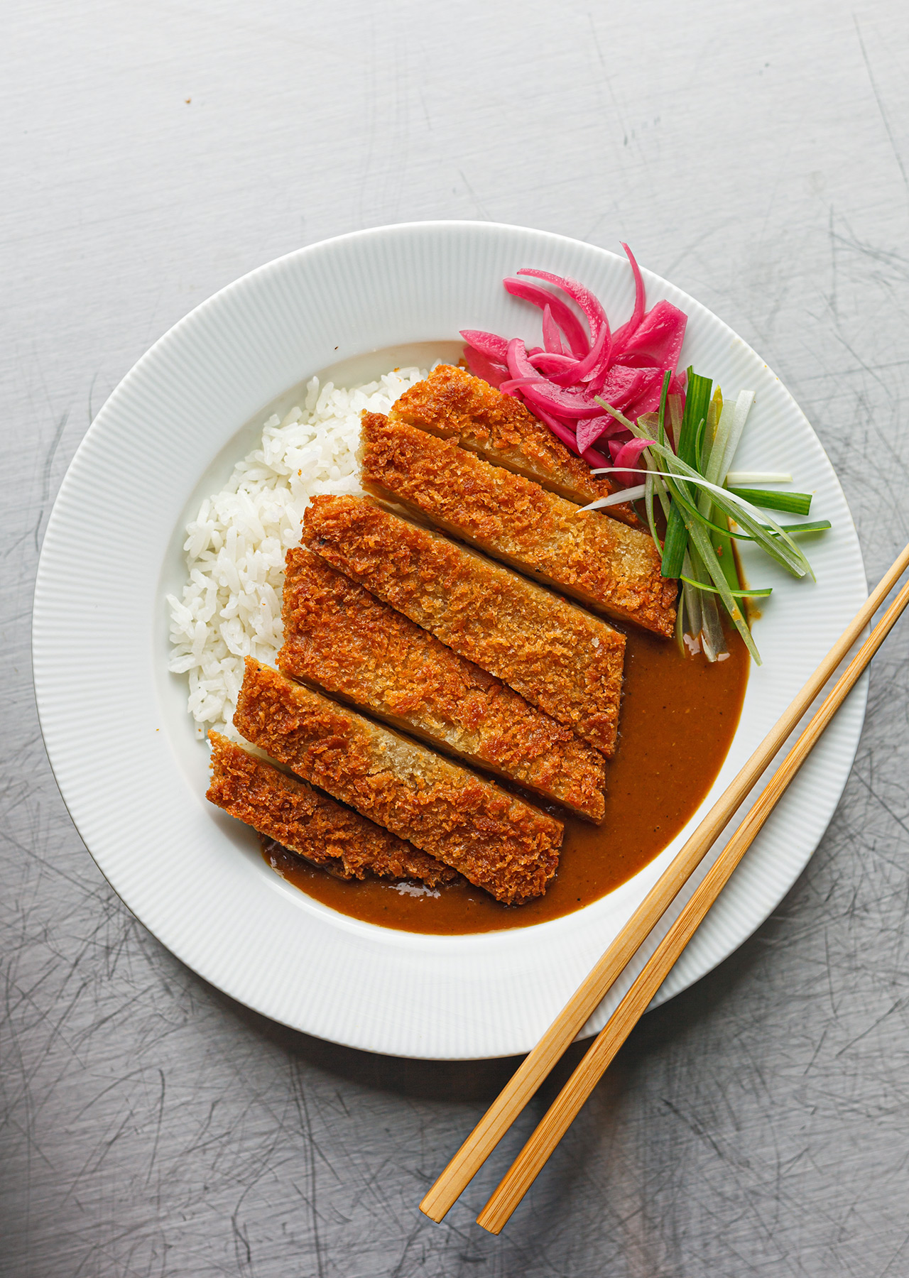 Vegan Plant Based Tempeh Katsu Curry Recipe