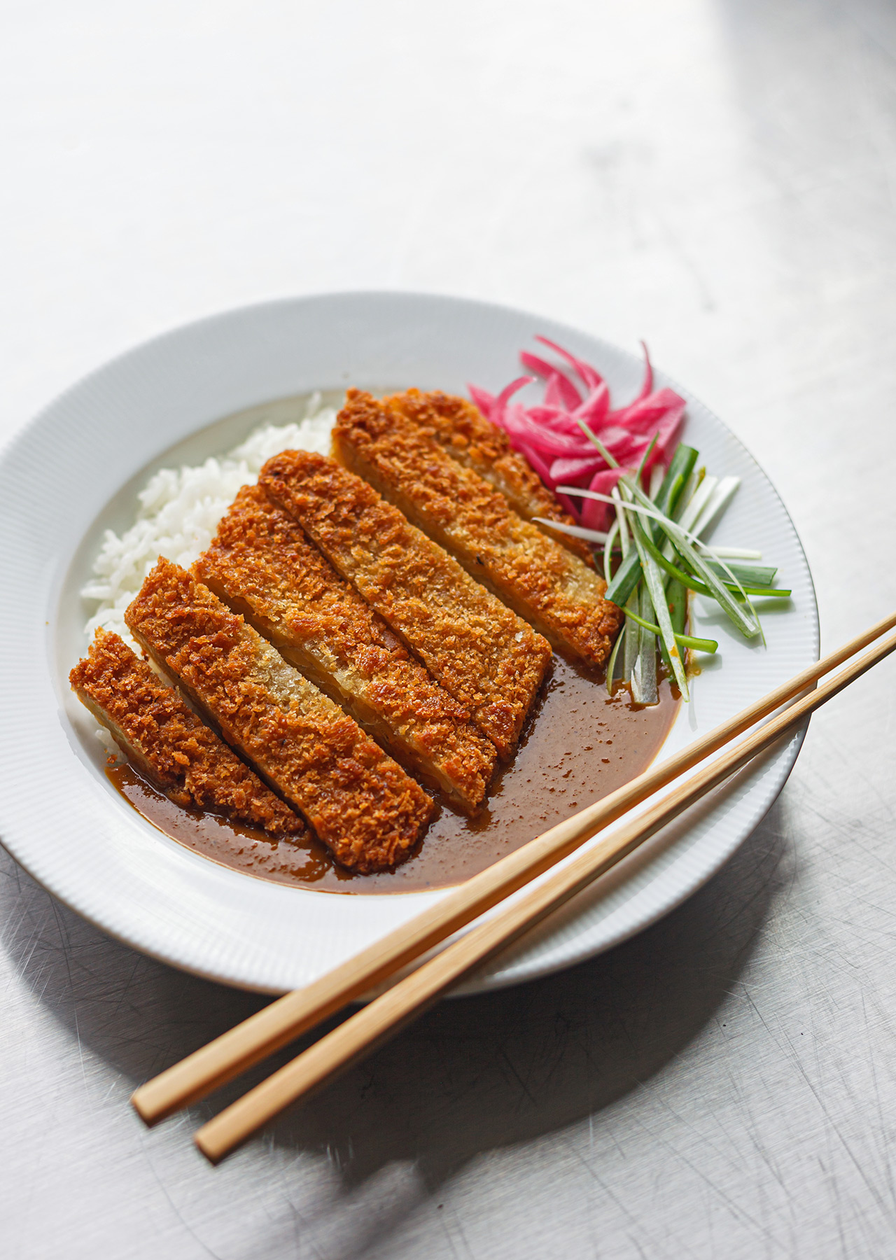 Vegan Plant Based Tempeh Katsu Curry Recipe