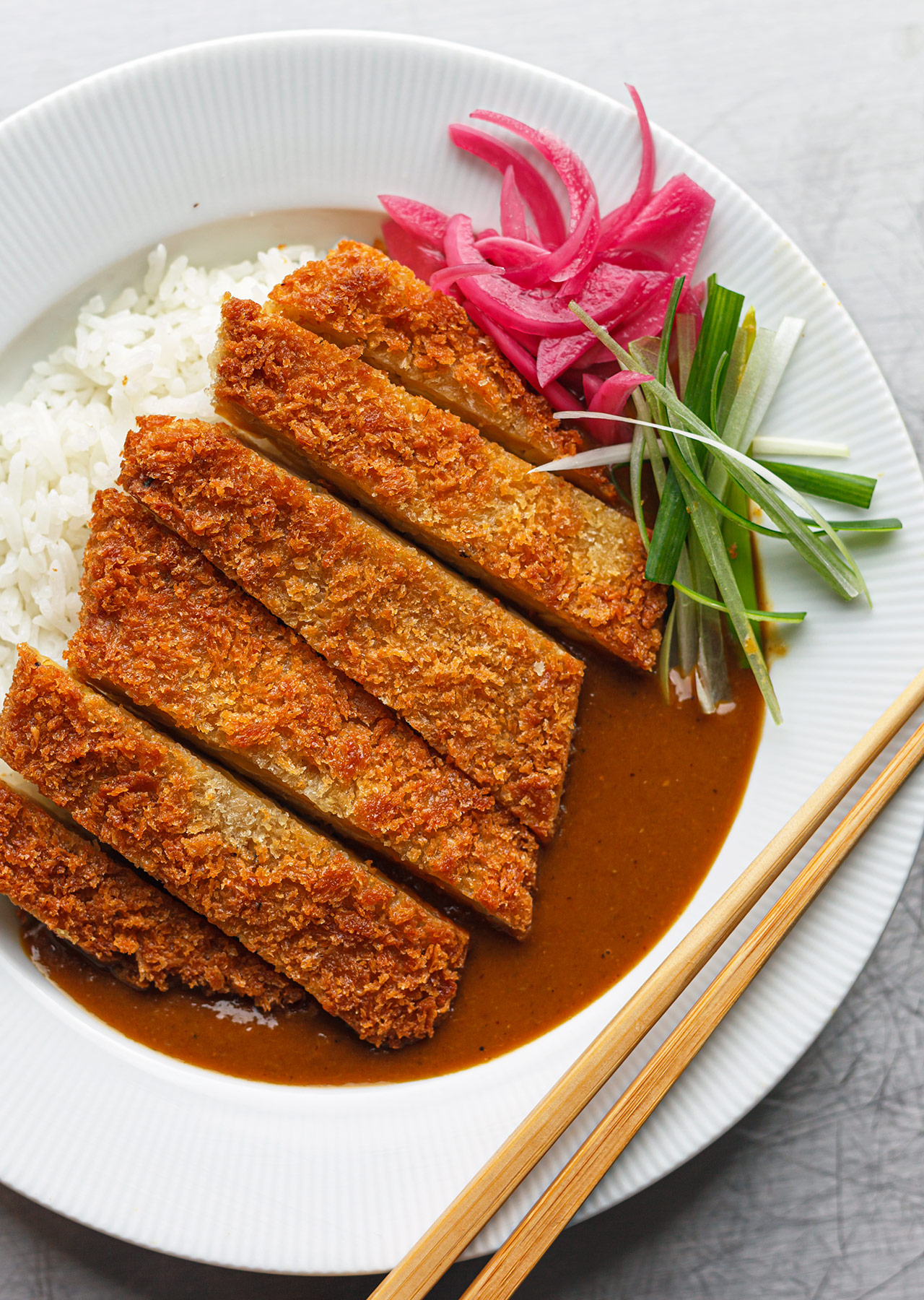 Vegan Plant Based Tempeh Katsu Curry Recipe